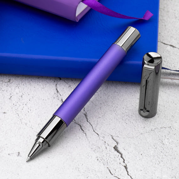 Monteverde Ritma Gel Rollerball Pen - Midnight Orchid (Special Edition)