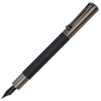 Monteverde Ritma Fountain Pen - Matte Carbon Fiber