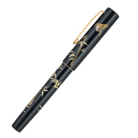 Namiki Chinkin Fountain Pen - Bamboo and Sparrow