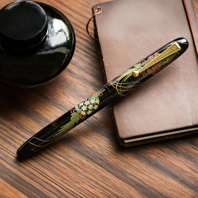 Namiki Yukari Maki-e Fountain Pen - Herb Decoration