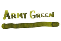 Noodler's Army Green - Ink Sample