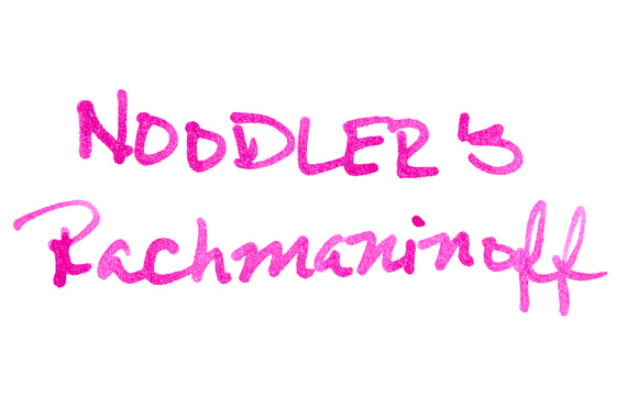 Noodler's Rachmaninoff