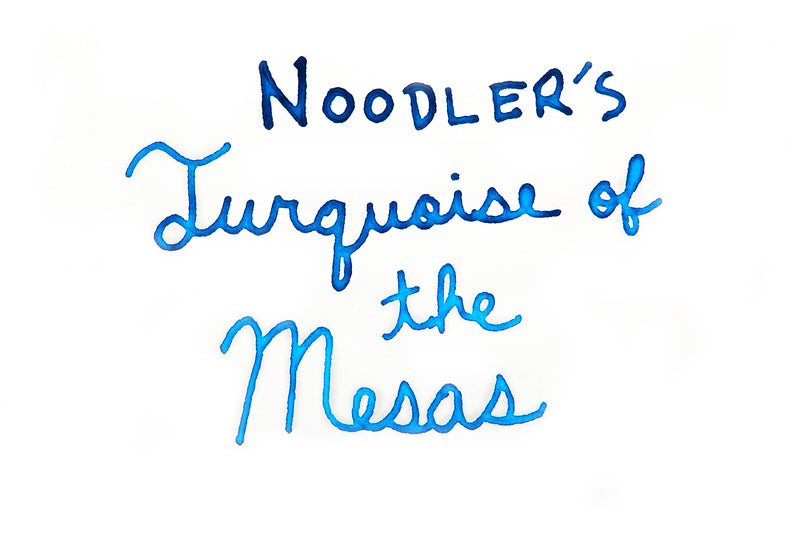 Noodler's Turquoise of the Mesas - Ink Sample