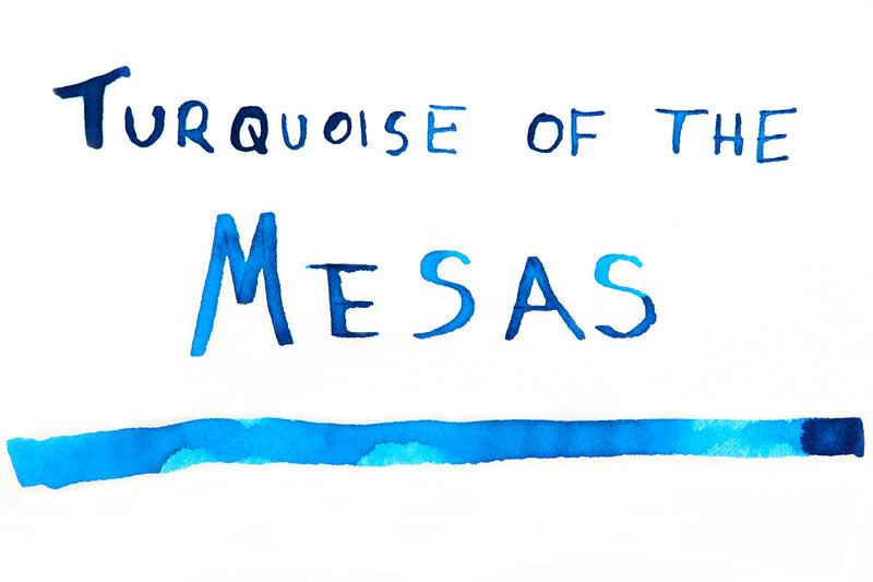 Noodler's Turquoise of the Mesas - Ink Sample