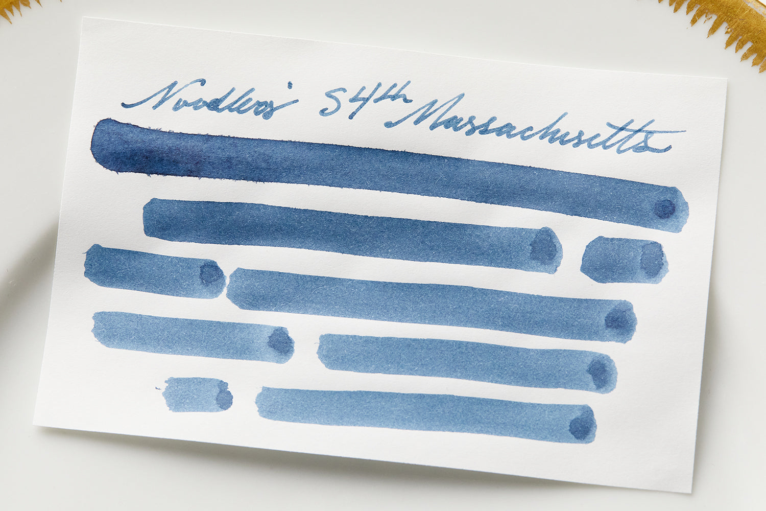 Ink Review: Noodler's 54th Massachusetts - Seize the Dave