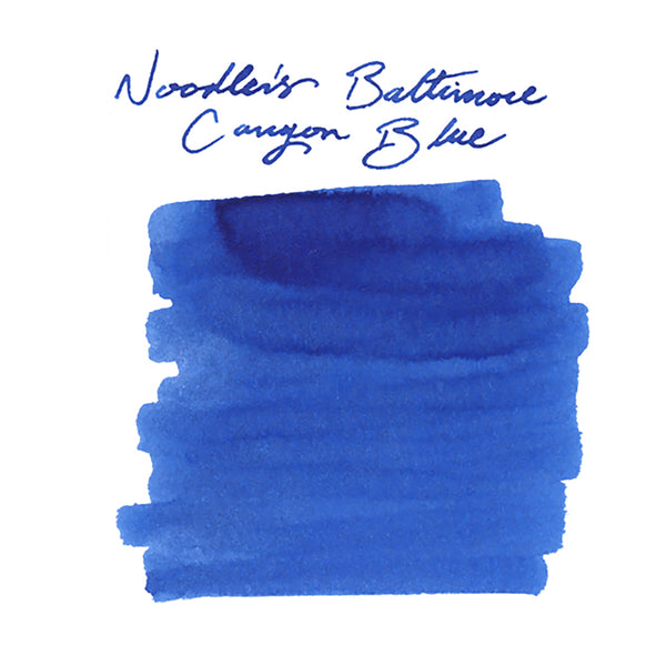 Noodler's Baltimore Canyon Blue - Ink Sample - The Goulet Pen Company