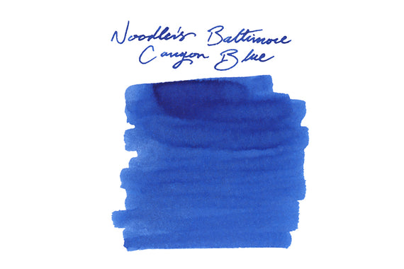Noodler's Baltimore Canyon Blue fountain pen ink