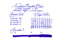 Noodler's Baystate Blue - Ink Sample
