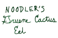 Noodler's Gruene Cactus Eel - Ink Sample