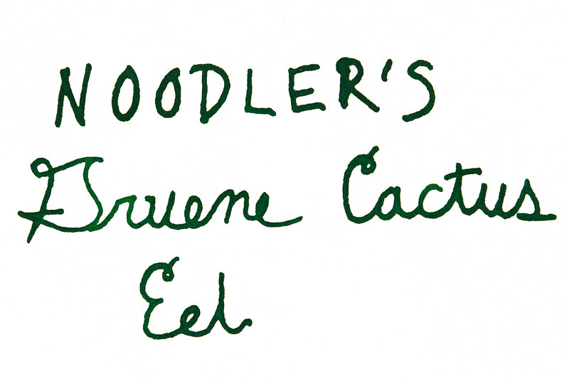 Noodler's Gruene Cactus Eel - Ink Sample