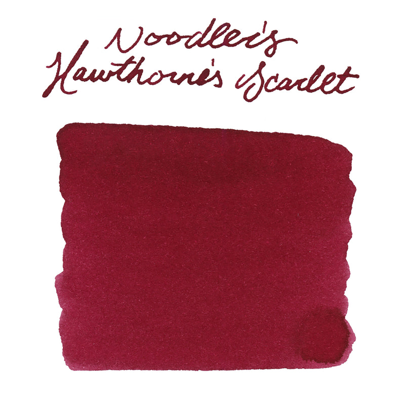 Noodler's Hawthorne's Scarlet - Ink Sample