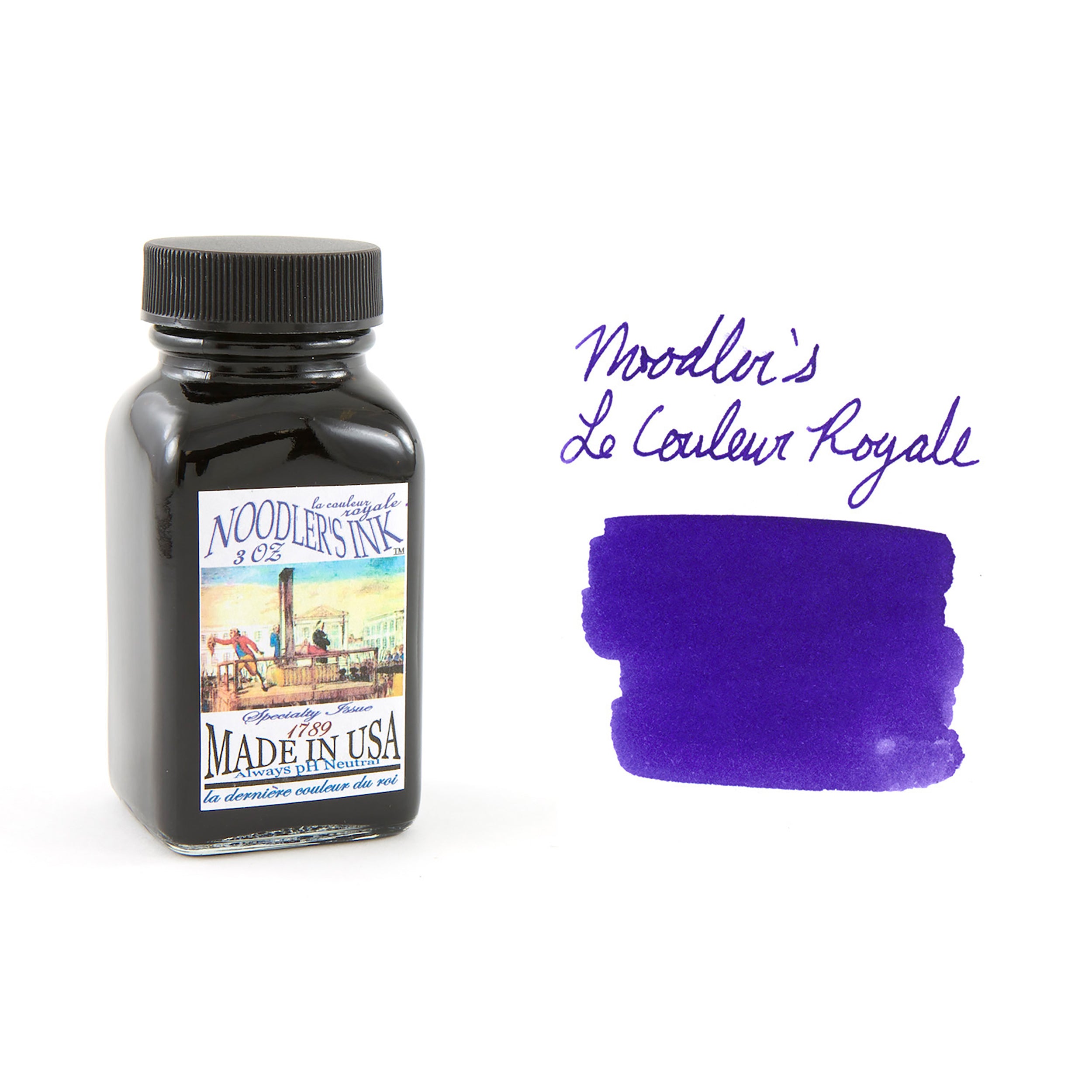 Noodler's La Couleur Royale - 3oz Bottled Fountain Pen Ink - The