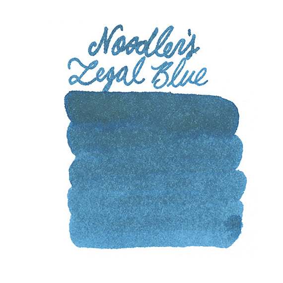 Noodler's Legal Blue - Ink Sample