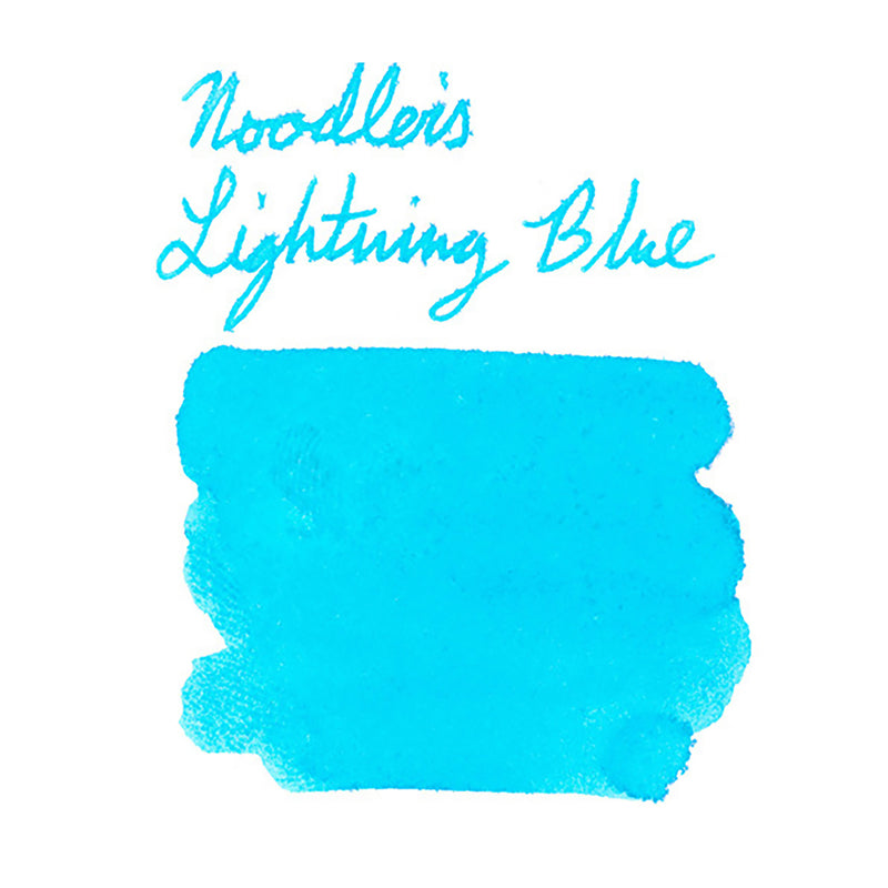 Noodler's Lightning Blue - Ink Sample