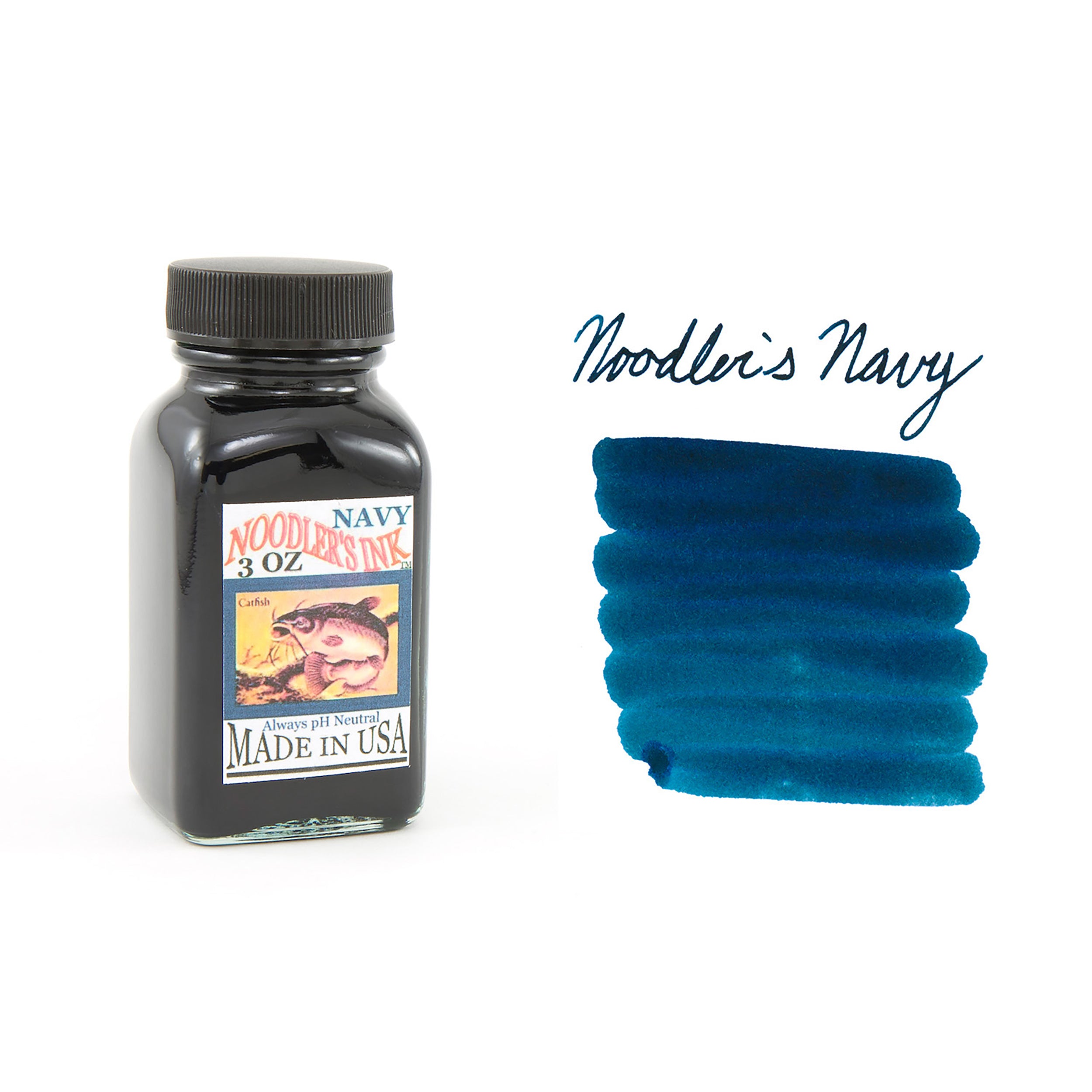 Noodler's Navy - 3oz Bottled Fountain Pen Ink - The Goulet Pen Company