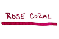 Noodler's Rose Coral - Ink Sample