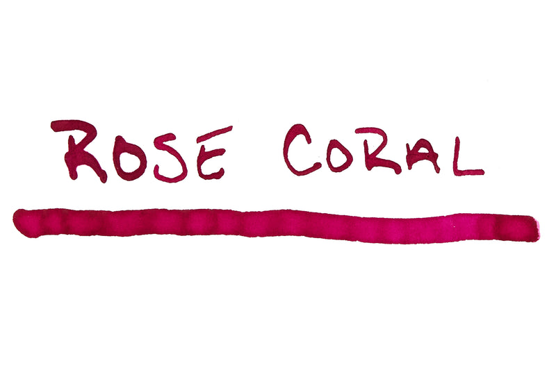Noodler's Rose Coral - Ink Sample