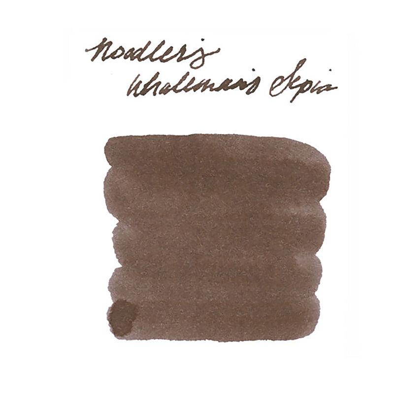 Noodler's Manjiro Nakahama Whaleman's Sepia - Ink Sample