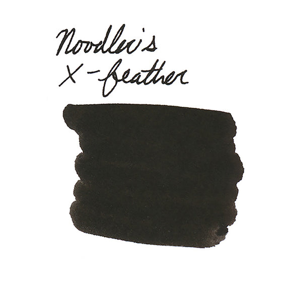 Noodler's X-Feather Black - Ink Sample