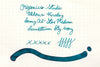 Organics Studio Aldous Huxley Old World Blue - Ink Sample
