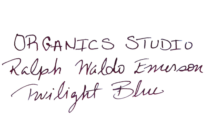 Organics Studio Ralph Waldo Emerson Twilight Blue - 55ml Bottled Ink
