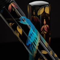 Palisades Octagonal Chinkin Fountain Pen - Hummingbird (Limited Edition)
