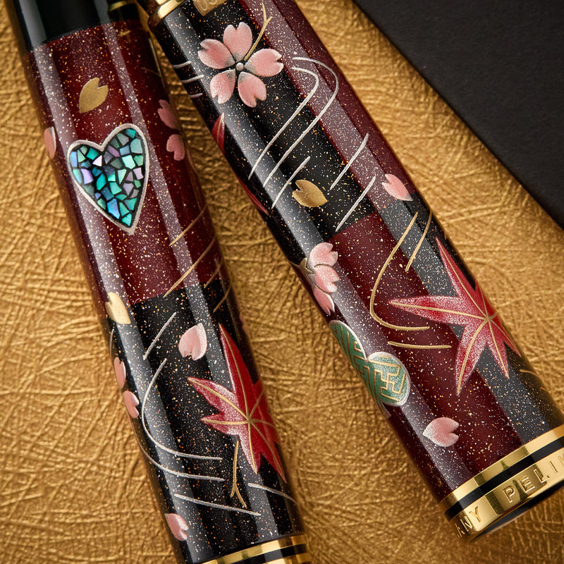 Pelikan M1000 Maki-e Fountain Pen - Four Seasons Lucky Charm (Limited Edition)