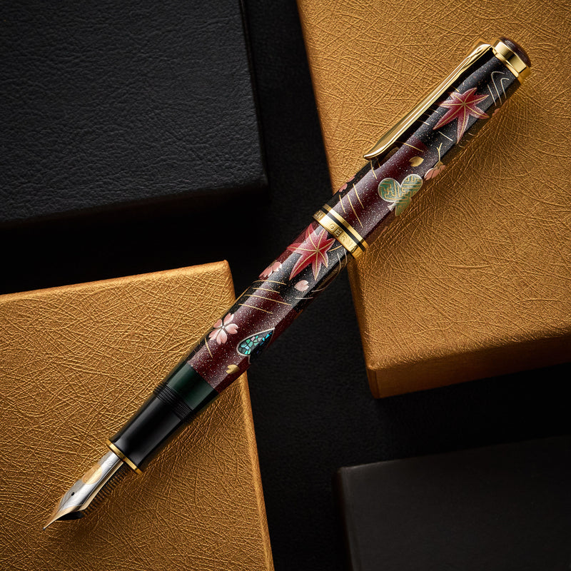 Pelikan M1000 Maki-e Fountain Pen - Four Seasons Lucky Charm (Limited Edition)