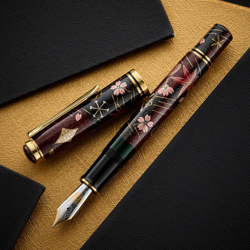 Pelikan M1000 Maki-e Fountain Pen - Four Seasons Lucky Charm (Limited Edition)