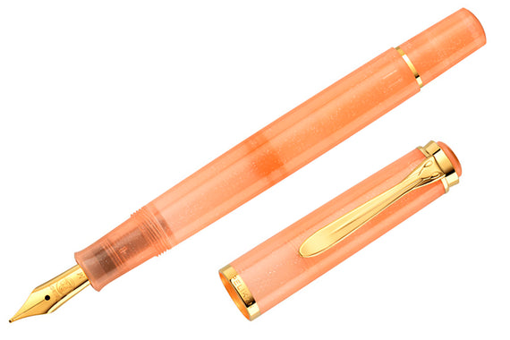Pelikan M200 Fountain Pen - Apricot Achat (Special Edition)