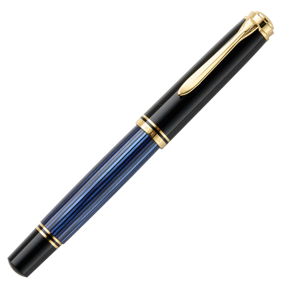 Pelikan M800 Fountain Pen - Black-Blue