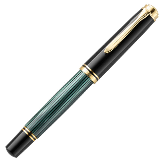 Pelikan M800 Fountain Pen - Black-Green