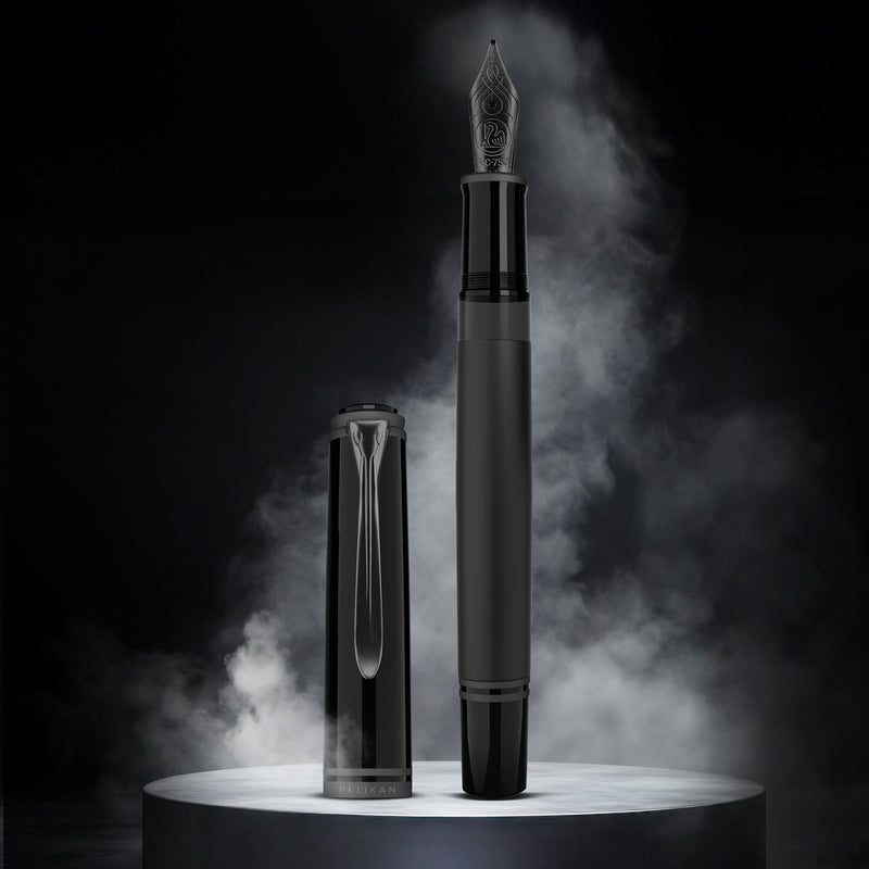 Pelikan M809 Fountain Pen - Black Matte (Special Edition) - The Goulet ...