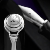 Pelikan M815 Fountain Pen - Metal Striped Black (Special Edition)