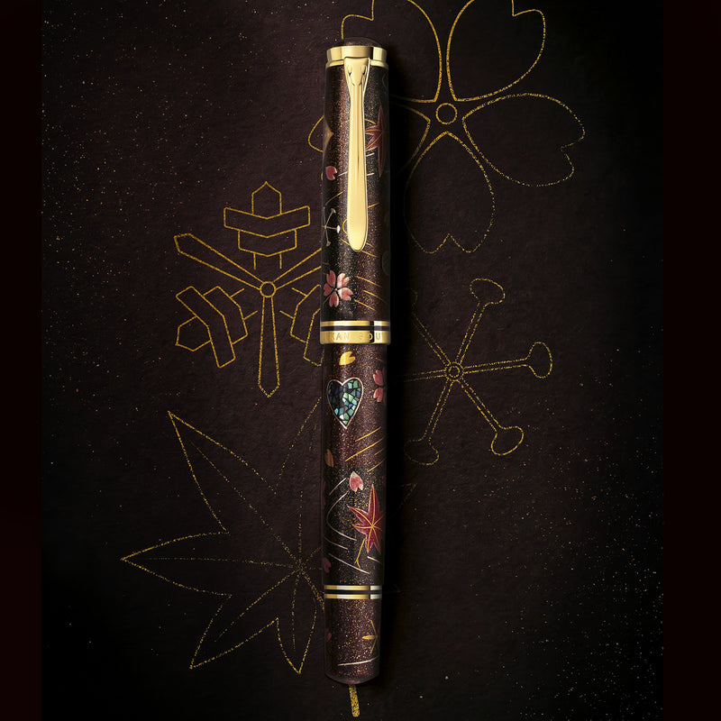 Pelikan M1000 Maki-e Fountain Pen - Four Seasons Lucky Charm (Limited Edition)
