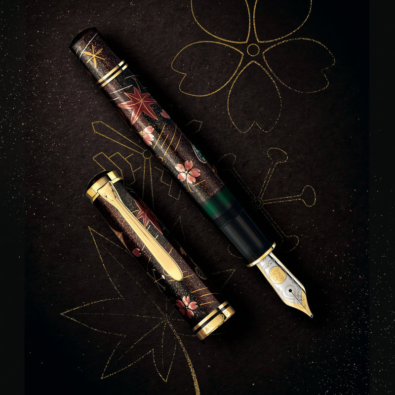 Pelikan M1000 Maki-e Fountain Pen - Four Seasons Lucky Charm (Limited Edition)
