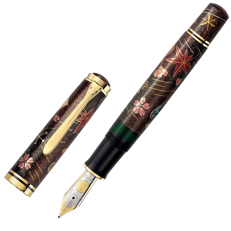 Pelikan M1000 Maki-e Fountain Pen - Four Seasons Lucky Charm (Limited Edition)