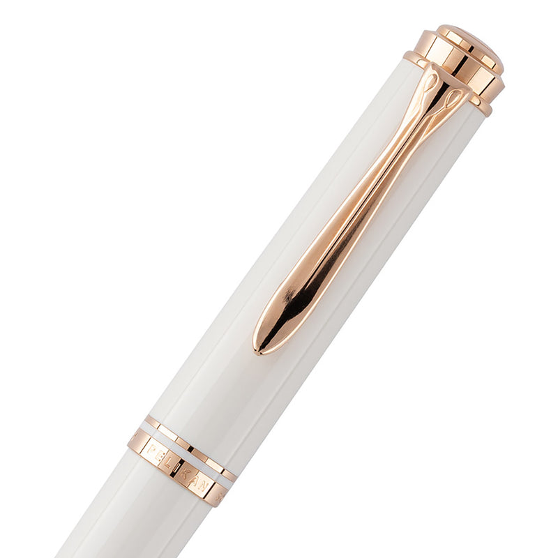 Pelikan M600 Fountain Pen - White & Rose Gold (Special Edition)