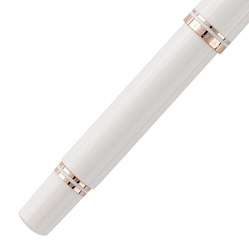 Pelikan M600 Fountain Pen - White & Rose Gold (Special Edition)