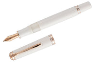 Pelikan M600 Fountain Pen - White & Rose Gold (Special Edition)