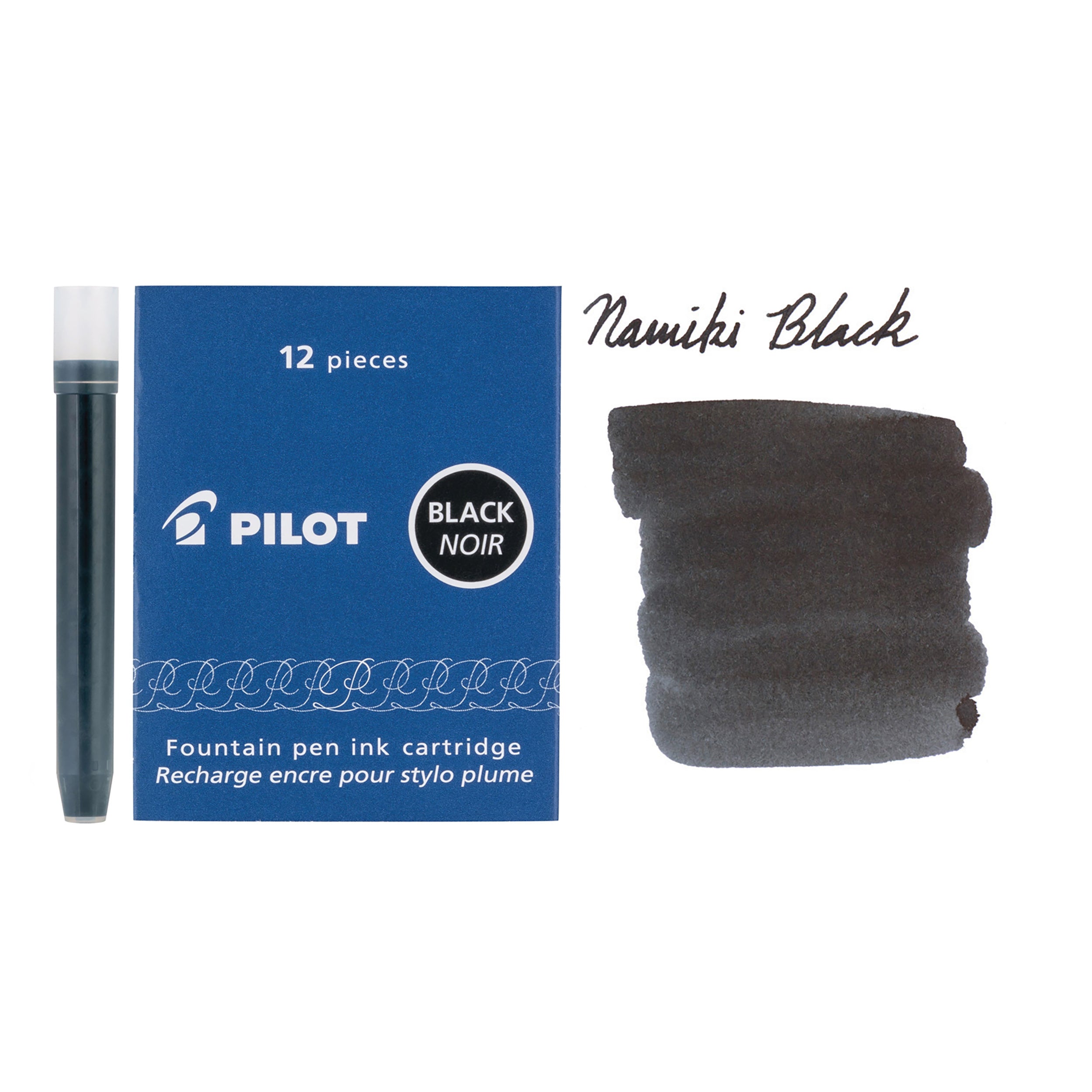 Pilot Namiki Black Fountain Pen Ink Cartridges The Goulet Pen