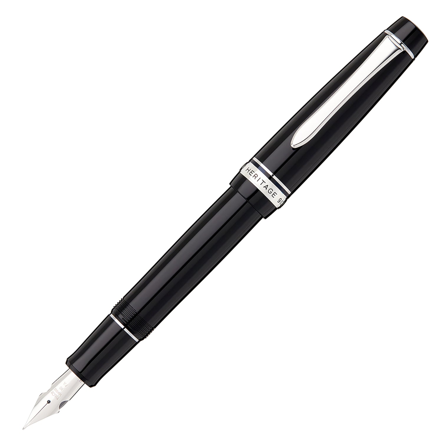 Pilot Custom Heritage 912 Fountain Pen Black, Soft Fine The
