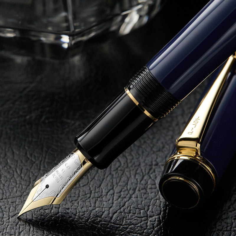 Pilot Custom 845 Urushi Fountain Pen - Prussian Blue
