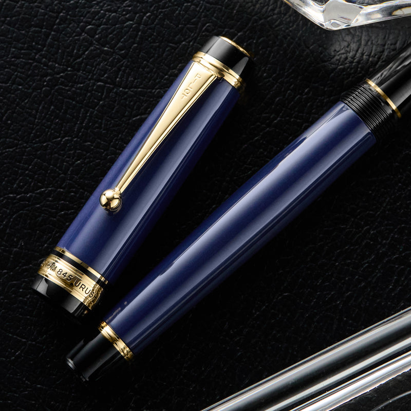 Pilot Custom 845 Urushi Fountain Pen - Prussian Blue