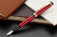 Pilot Custom 845 Urushi Fountain Pen - Vermillion