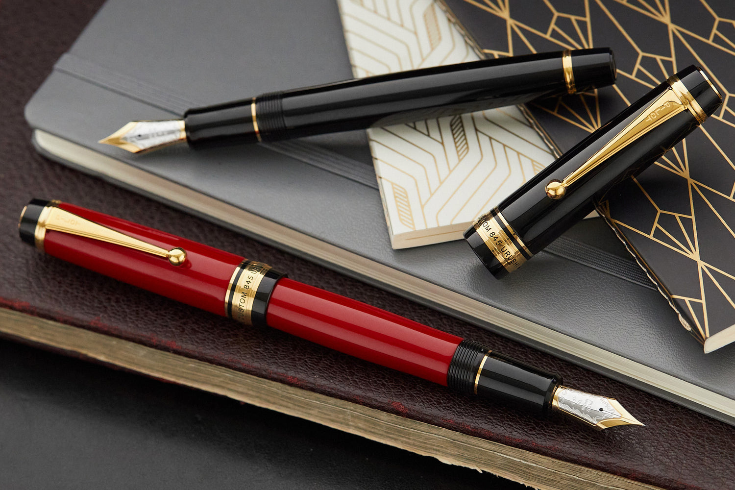 Stylo-plume Custom 845 Noir de Pilot - Nibs Plus Ultra