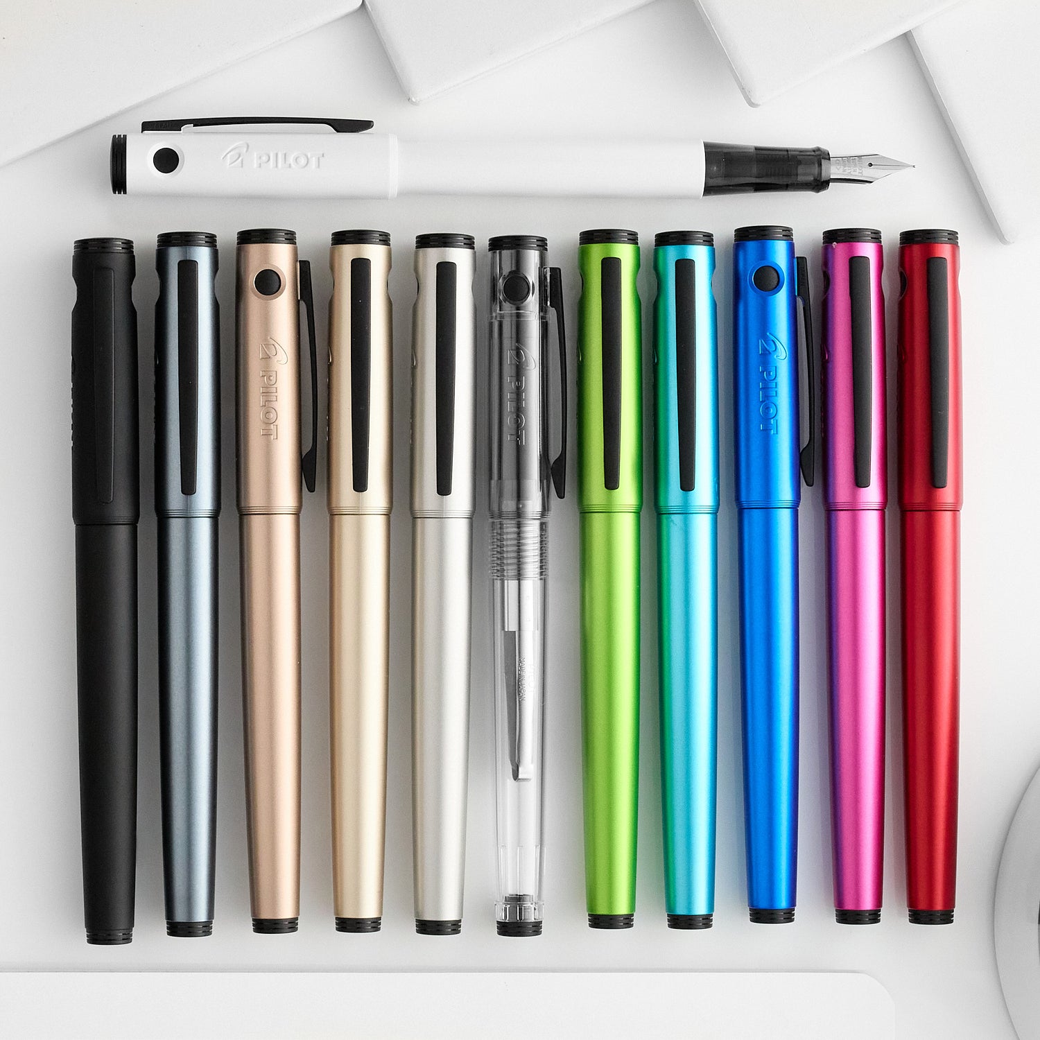 モンブラン ノート 146 エクストリーム 3.0 グリーン 130599 Pilot Explorer Fountain Pen - Lime - The Goulet Pen Company