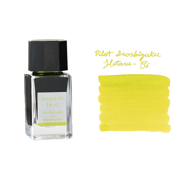 Pilot Iroshizuku Hotaru-bi - 15ml Bottled Fountain Pen Ink - The