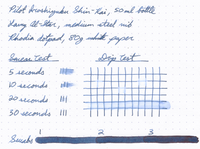 Pilot Iroshizuku Shin-kai - Ink Sample
