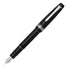 Pilot Justus 95 Fountain Pen - Black/Rhodium